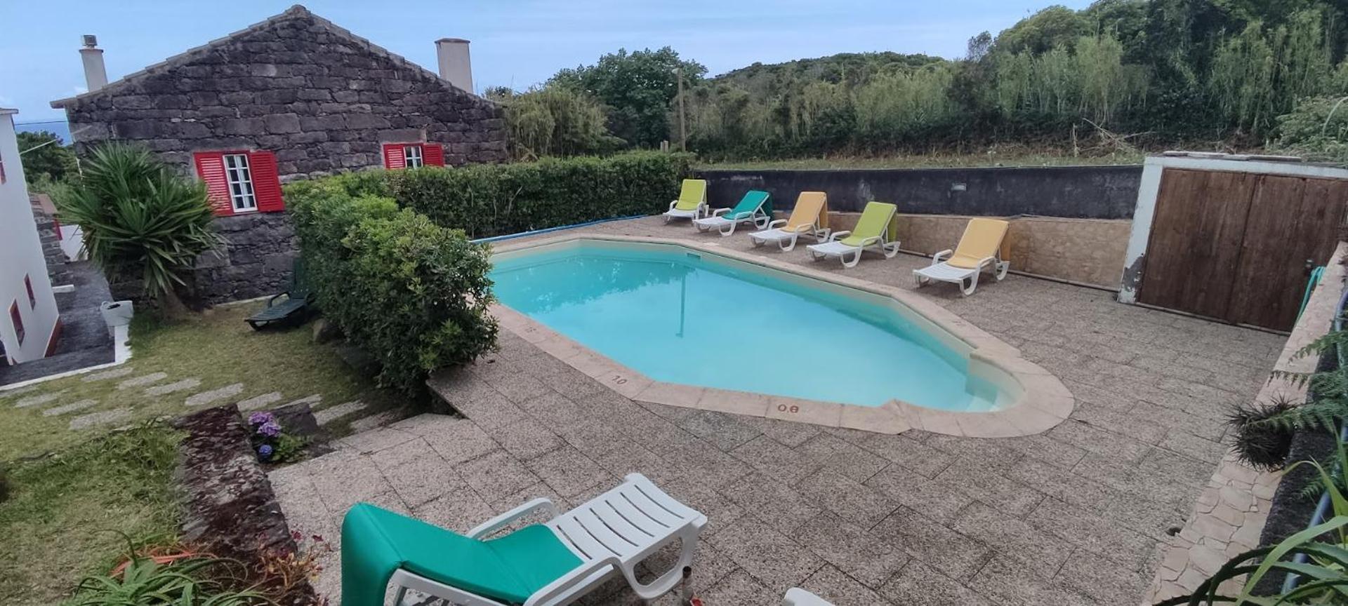 Casal Do Vulcao Guest House Capelo ภายนอก รูปภาพ